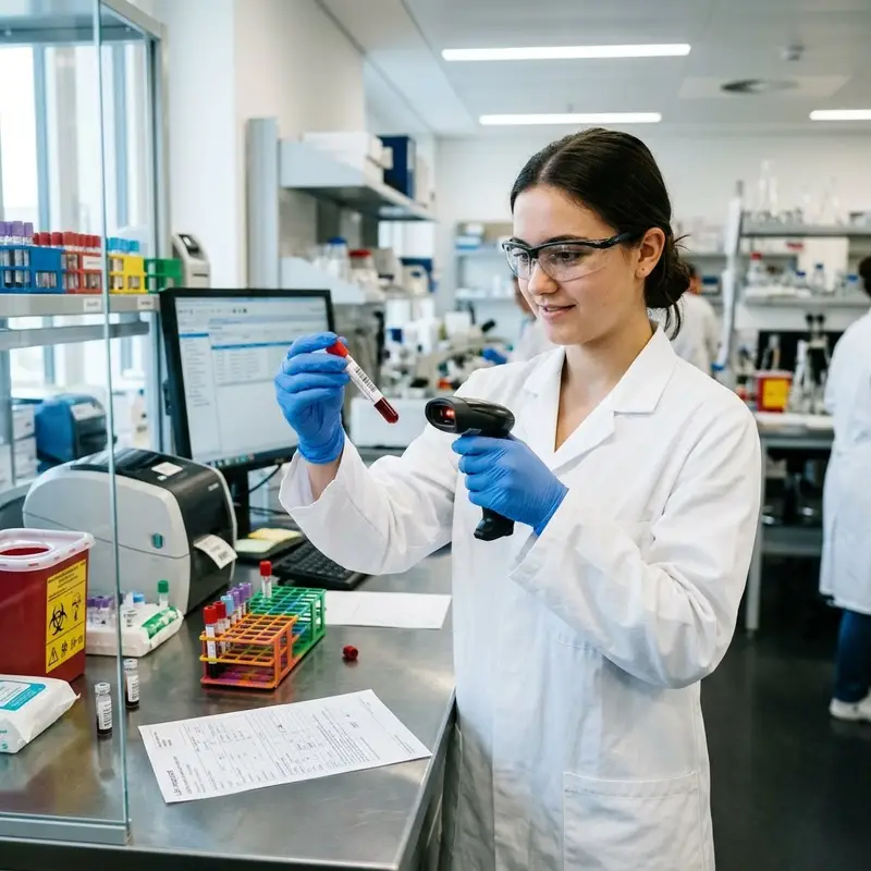Dipl. Biomedizinischer/r Analytiker/in HF Probe entgegennehmen