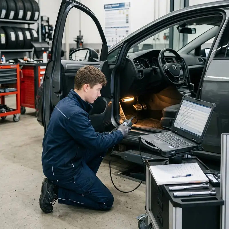 Automobil-Mechatroniker/in EFZ Diagnose am Fahrzeug