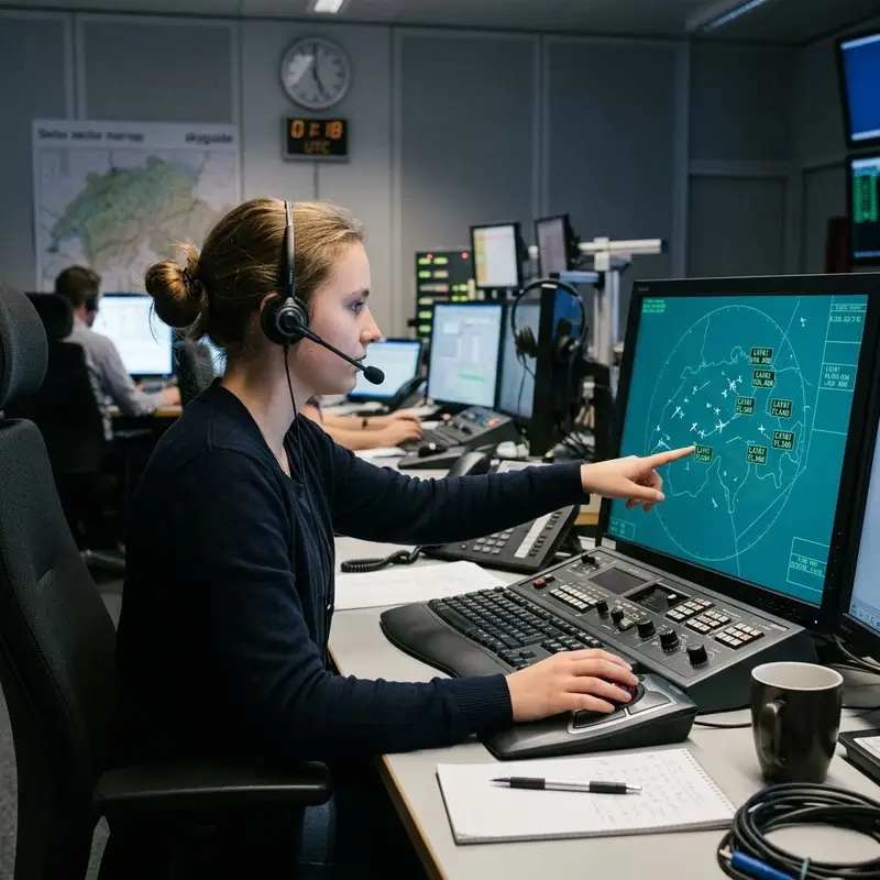 Dipl. Flugverkehrsleiter(in) HF Radar überwachen